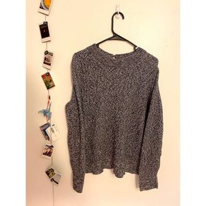 Black and Gray Sweater